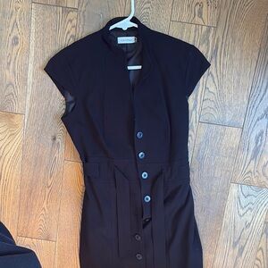 Calvin Klein Black Blazer Dress